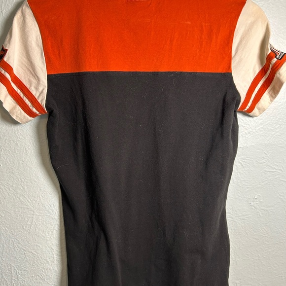 Harley-Davidson WOMEN'S CLASSIC COLORBLOCK V Neck TEE Size S - Picture 2 of 9